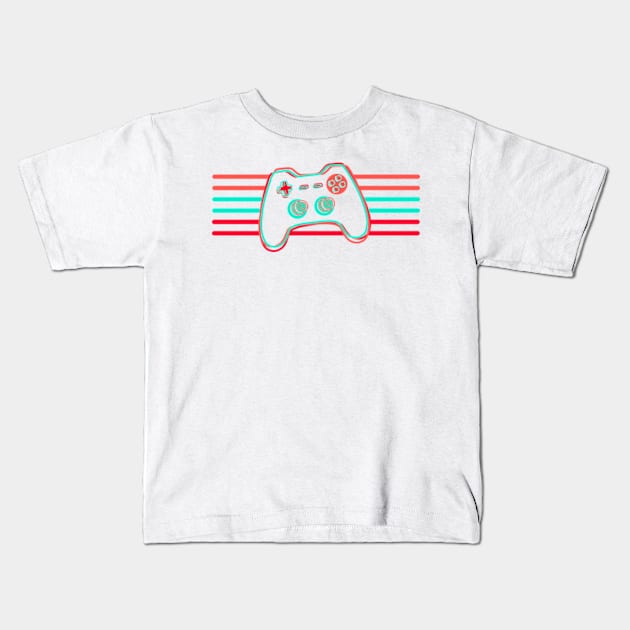 Controller Kids T-Shirt by aaallsmiles